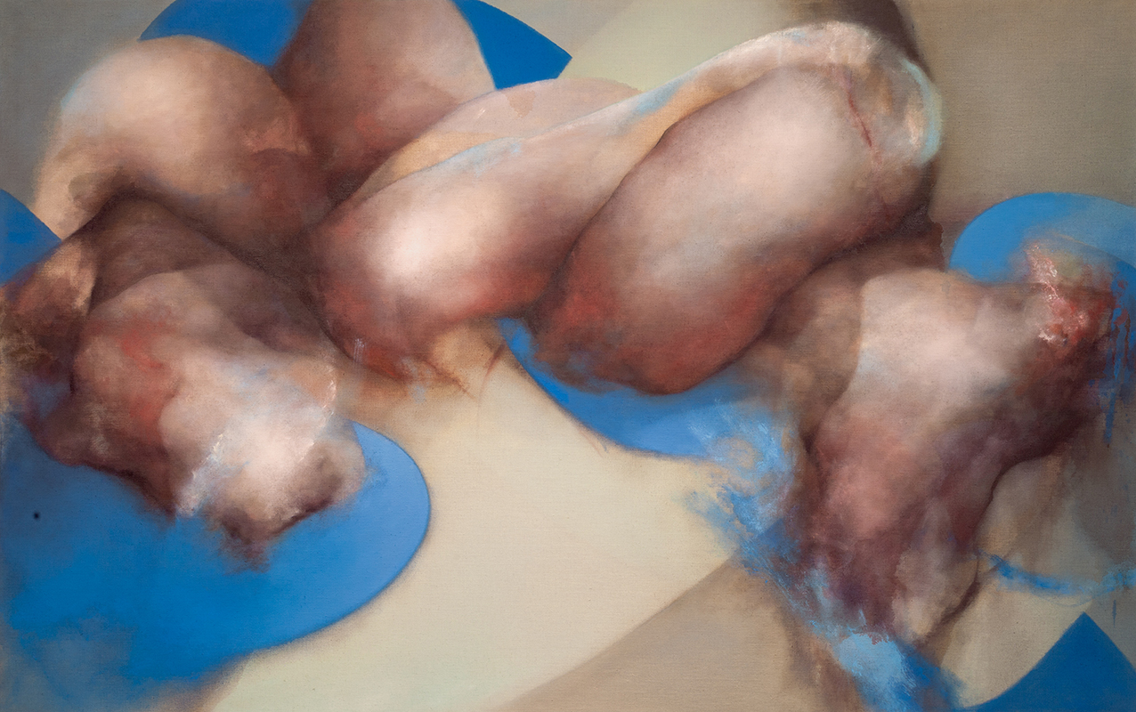 David Mellen oil painting entitled Ghosts of Myself 2